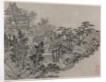 Twelve Views of Tiger Hill, Suzhou: Cloud-Climbing Pavilion, after 1490 by Shen Zhou