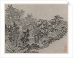 Twelve Views of Tiger Hill, Suzhou: Cloud-Climbing Pavilion, after 1490 by Shen Zhou