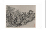 Twelve Views of Tiger Hill, Suzhou: Cloud-Climbing Pavilion, after 1490 by Shen Zhou