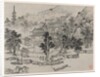 Twelve Views of Tiger Hill, Suzhou: Distant View of Tiger Hill from the Canal Mooring, after 1490 by Shen Zhou
