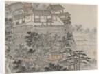 Twelve Views of Tiger Hill, Suzhou: The Five Sages Terrace, after 1490 by Shen Zhou