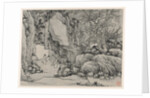 Twelve Views of Tiger Hill, Suzhou: The Sword Spring, Tiger Hill, after 1490 by Shen Zhou