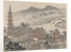 Twelve Views of Tiger Hill, Suzhou: The Thousand Buddha Hall and the Pagoda?, after 1490 by Shen Zhou