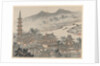Twelve Views of Tiger Hill, Suzhou: The Thousand Buddha Hall and the Pagoda?, after 1490 by Shen Zhou