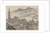 Twelve Views of Tiger Hill, Suzhou: The Thousand Buddha Hall and the Pagoda?, after 1490 by Shen Zhou
