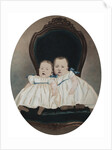 Twin Babies, c. 1870 by Davis Brothers