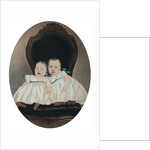 Twin Babies, c. 1870 by Davis Brothers