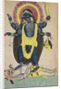 Two Aspects of Kali: Kali Dancing on Shiva, c. 1880 - 1890 by Unknown