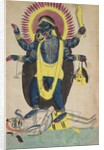 Two Aspects of Kali: Kali Dancing on Shiva, c. 1880 - 1890 by Unknown