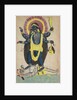 Two Aspects of Kali: Kali Dancing on Shiva, c. 1880 - 1890 by Unknown