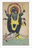 Two Aspects of Kali: Kali Dancing on Shiva, c. 1880 - 1890 by Unknown