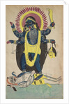 Two Aspects of Kali: Kali Dancing on Shiva, c. 1880 - 1890 by Unknown
