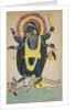 Two Aspects of Kali: Kali Dancing on Shiva, c. 1880 - 1890 by Unknown