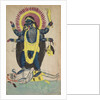 Two Aspects of Kali: Kali Dancing on Shiva, c. 1880 - 1890 by Unknown