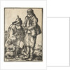 Two Beggars and Leprous Child by Ludolph Büsinck