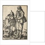 Two Beggars and Leprous Child by Ludolph Büsinck