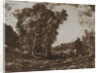 Two Boatmen in a Marsh near a Cluster of Trees, c. 1857 by Henri-Joseph-Constant Dutilleux