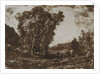 Two Boatmen in a Marsh near a Cluster of Trees, c. 1857 by Henri-Joseph-Constant Dutilleux