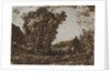 Two Boatmen in a Marsh near a Cluster of Trees, c. 1857 by Henri-Joseph-Constant Dutilleux