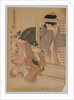 Two Children and a Woman Playing Blind Man's Bluff, 1753-1806 by Kitagawa Utamaro