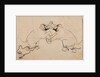 Two Elephants in Combat, early 1700s by Unknown