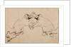 Two Elephants in Combat, early 1700s by Unknown