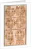 Two Textile Fragment with Fanged Heads, 500-200 BC by Unknown