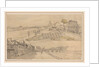 Two Views of Paris, first half 1800s by Georges Michel