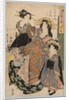 Two Women and a Girl, 1800-1829 by Kikugawa Eizan
