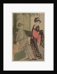 Two Women by a Bamboo Blind, c. 1797 or 1798 by Kitagawa Utamaro