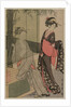 Two Women by a Bamboo Blind, c. 1797 or 1798 by Kitagawa Utamaro