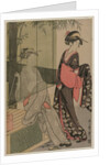 Two Women by a Bamboo Blind, c. 1797 or 1798 by Kitagawa Utamaro