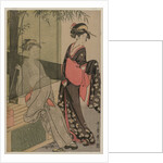 Two Women by a Bamboo Blind, c. 1797 or 1798 by Kitagawa Utamaro