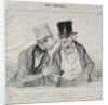 Types Parisiens, plate 26: Yes, Sir, your respectable air encourages me…, 29 May 1840 by Honoré Daumier; Aubert