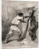 Un Créancier trop pressé, 1840 by Cham