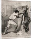 Un Créancier trop pressé, 1840 by Cham