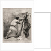 Un Créancier trop pressé, 1840 by Cham