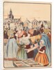 Un Marché en Zélande, 1898 by Fernand Piet