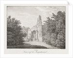 Ungern, Ruinen auf der Margretheninsel by Jakob Alt