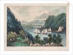Up the Hudson, c. 1857-72 by James Merritt Ives; Nathaniel Currier