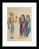 Vaishnava Devotee with Two Women, 1800s by Unknown
