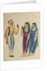 Vaishnava Devotee with Two Women, 1800s by Unknown