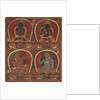 Vajradhara, Nairatmya, and Mahasiddhas Virupa and Kanha, c. 1450 by Unknown