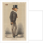Vanity Fair: Statesman No. 26 'When Birth cannot lead, Brains must.', 1869 by Carlo Pellegrini