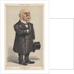 Vanity Fair: Statesman, No. 126 'An Arbitrator', 1872 by Anonymous