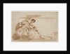 Venus and Cupid in a Chariot, 1615-1617 by Guercino