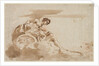 Venus and Cupid in a Chariot, 1615-1617 by Guercino