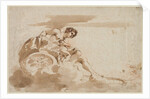 Venus and Cupid in a Chariot, 1615-1617 by Guercino