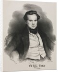 Victor Hugo, 1829 by Achille Devéria