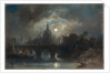 View of a City at Night, 1831 by Camille Roqueplan